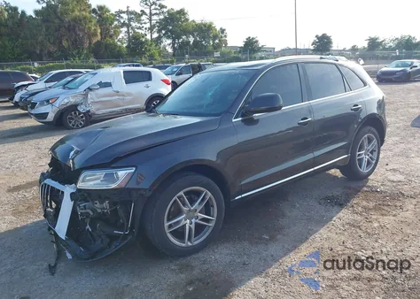 2016 Audi Q5 2.0T Premium z USA, uszkodzony, nr VIN WA1L2AFP8GA032176